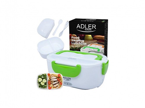 Adler Electric Heated Food Container Power 35W Capacity 1.1lt in Green color, AD 4474