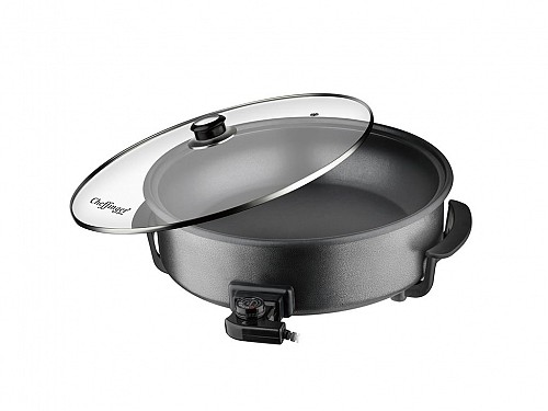 Cheffinger Multicooker Tepanyaki 1500W Pot with Adjustable Thermostat 42x42x9 cm, PZP42